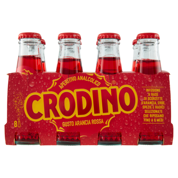 Crodino Gusto Arancia Rossa 8 x 10 cl