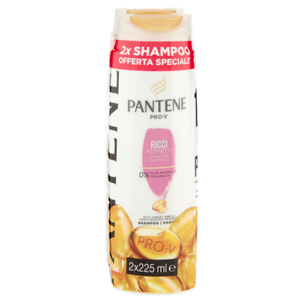 Pantene Pro-V Shampoo Ricci Perfetti 2x225 ml