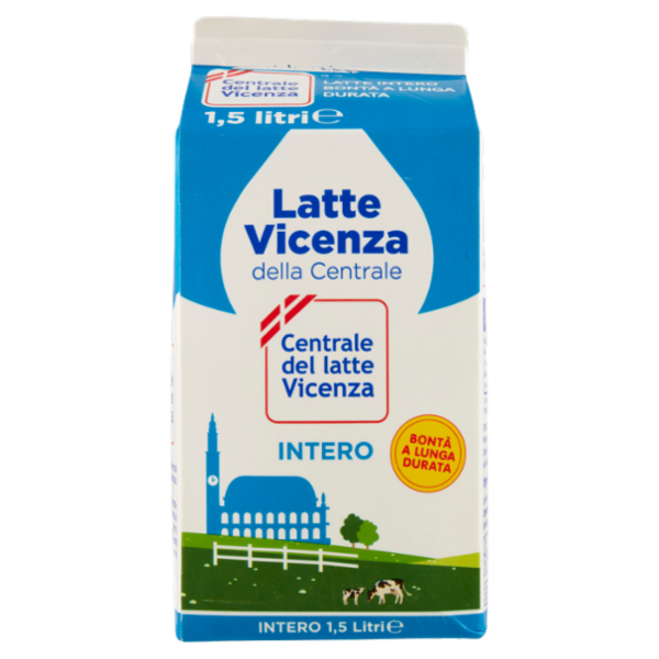 Centrale del latte Vicenza Intero 1,5 Litri