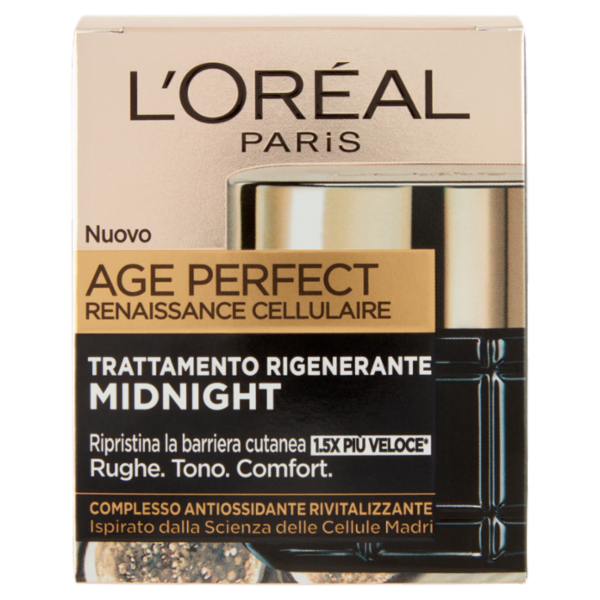 L'Oréal Paris Age Perfect Renaissance Cellulaire Midnight Cream complesso antiossidante, 50 ml