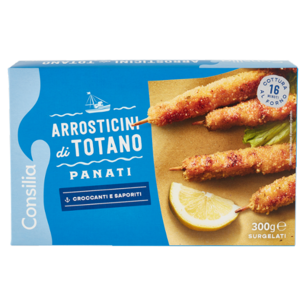 Consilia Arrosticini di Totano Panati Surgelati 300 g