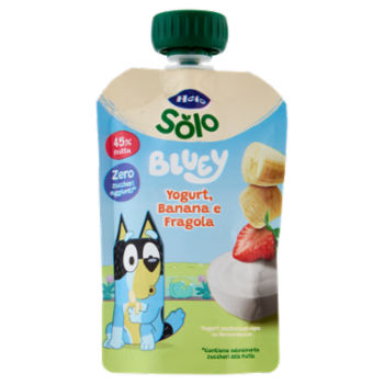 Hero Solo Bluey Yogurt, Banana e Fragola 100 g