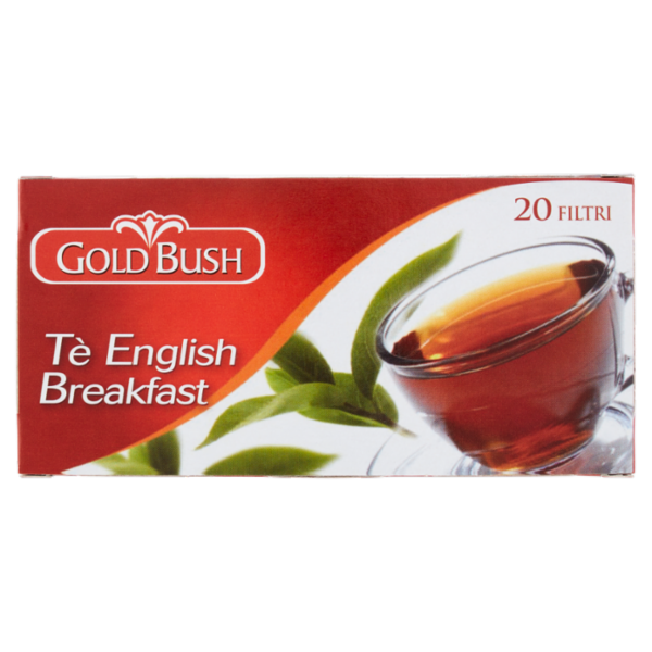 Gold Bush Tè English Breakfast 20 Filtri 30 g