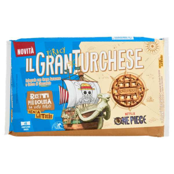 Colussi il GranTurchese Integrale con Grano Saraceno e Gocce di Cioccolato One Piece 340 g