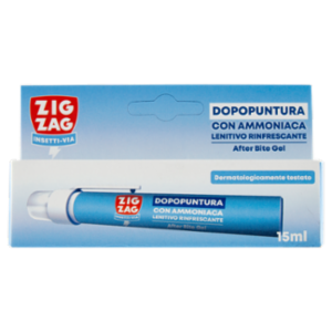 Zig Zag Insetti-Via Dopopuntura Con Ammoniaca Lenitivo Rinfrescante 15 Ml