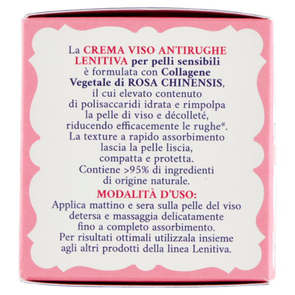 Acqua alle Rose Crema Antirughe Lenitiva 50 ml