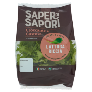 Selex Saper Di Sapori Lattuga Riccia Lavata e Pronta Per Il Consumo 100 g