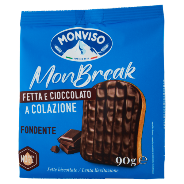 Monviso Monbreak Fondente Fette biscottate 90 g