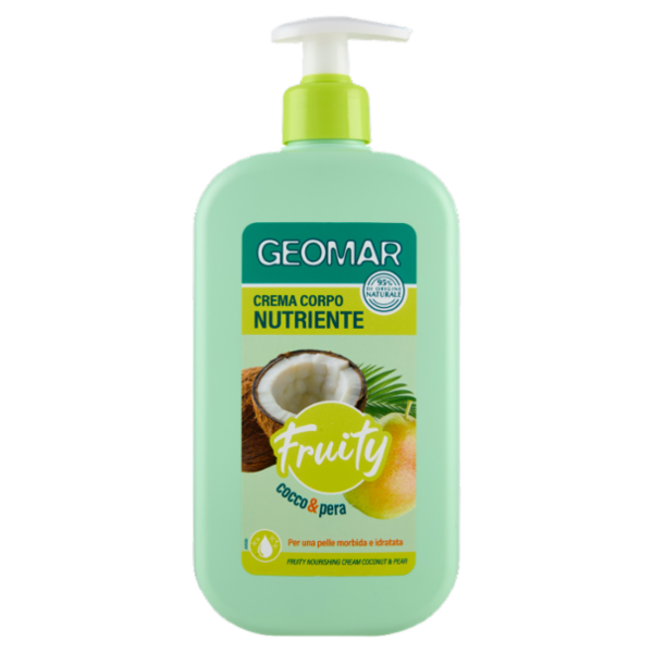 Geomar Crema Corpo Nutriente Fruity cocco & pera 500 mL