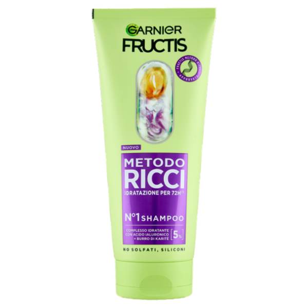 Garnier Fructis Metodo Ricci N°1 Shampoo, 200 ml