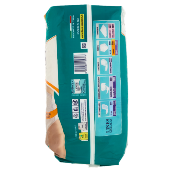 Lines Specialist Pants Unisex Extra Taglia L 7 pz