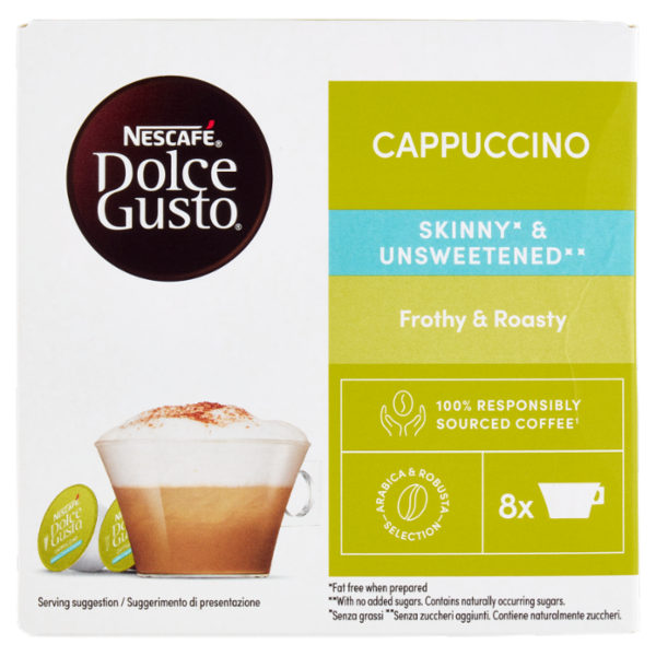 NESCAFÉ DOLCE GUSTO Cappuccino Light 16 Capsule 161,6g