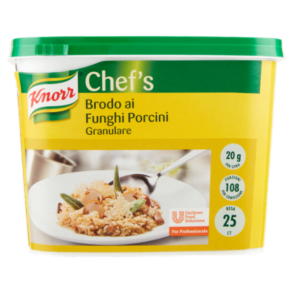 Knorr Chef's Brodo ai Funghi Porcini Granulare 500 g
