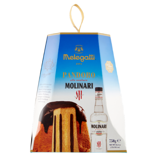 Melegatti 1894 Pandoro alla sambuca Molinari 750 g