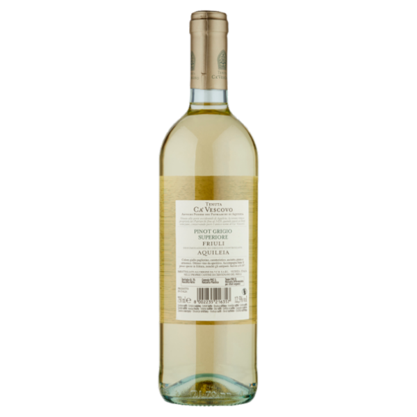 Tenuta Ca' Vescovo Pinot Grigio Superiore Friuli DOC Aquileia 750 ml