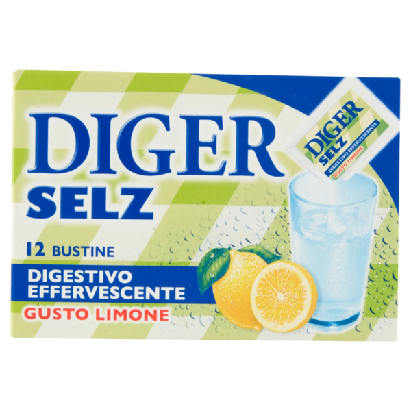DIGER SELZ gusto limone 12 x 3,5 g