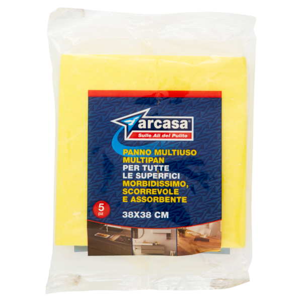 arcasa Panno Multiuso Multipan 38x38 cm 5 pz