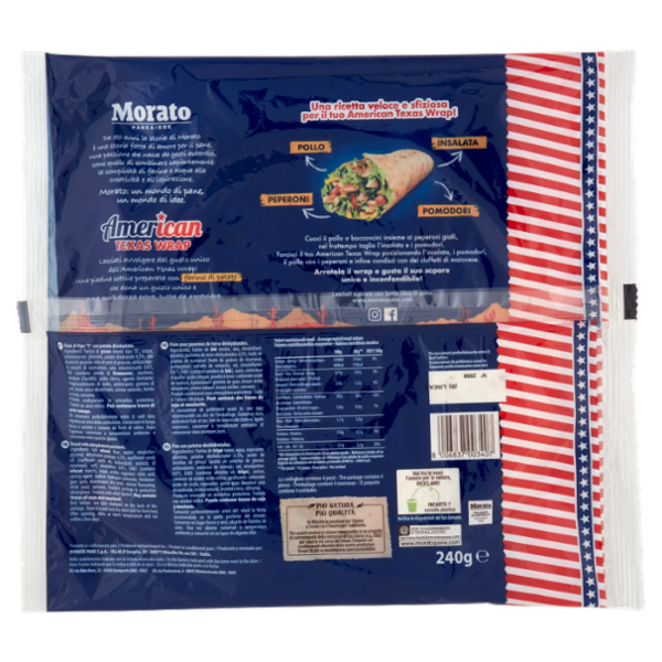 Morato American Texas Wrap 4 x 60 g