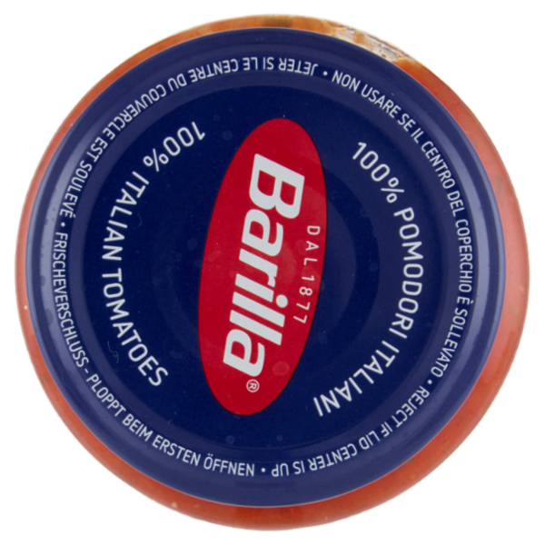 Barilla Sugo Arrabbiata Pomodoro e Peperoncino con 100% Pomodoro Italiano Condimento per Pasta 400g