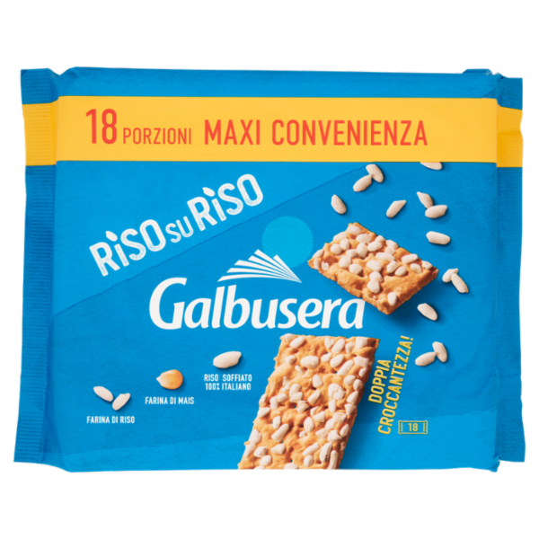 Galbusera RisosuRiso Doppia Croccantezza! 18 x 31,7 g