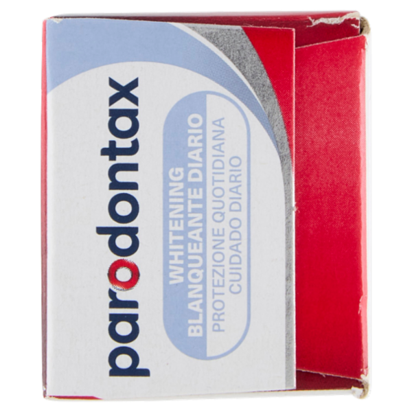 Parodontax whitening dentifricio quotidiano con fluoro per gengive più sane e denti forti 75 ml