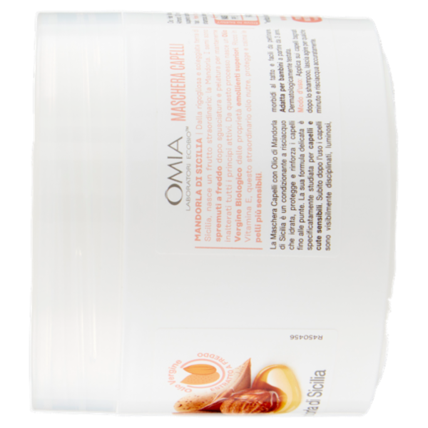 Omia Laboratori Ecobio Maschera capelli mandorla di Sicilia Delicata 250 ml
