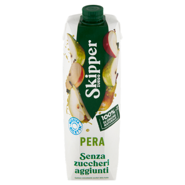 Skipper Zuegg Pera Senza zuccheri aggiunti 1000 ml