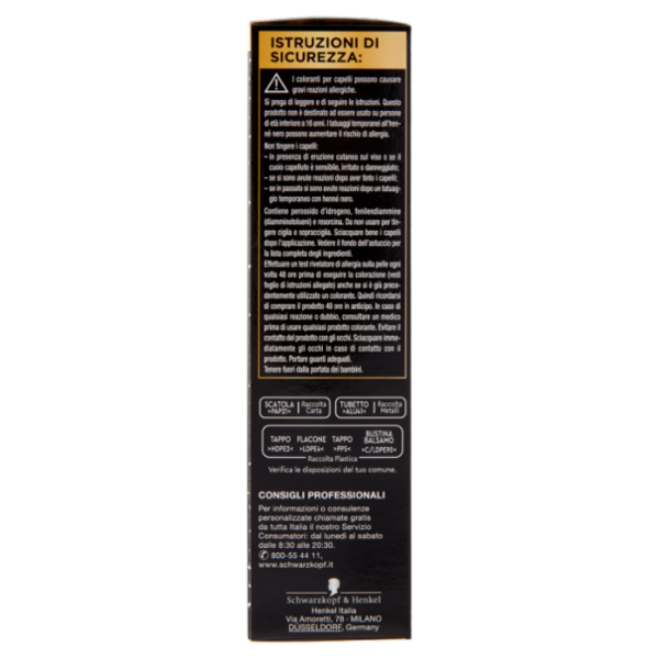 Palette oleo intense Nero Intenso 1-10