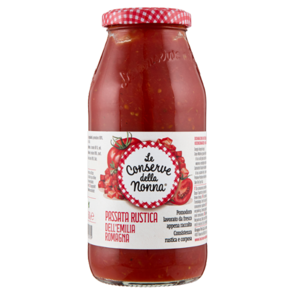 Le Conserve della Nonna Passata Rustica dell'Emilia Romagna 500 g