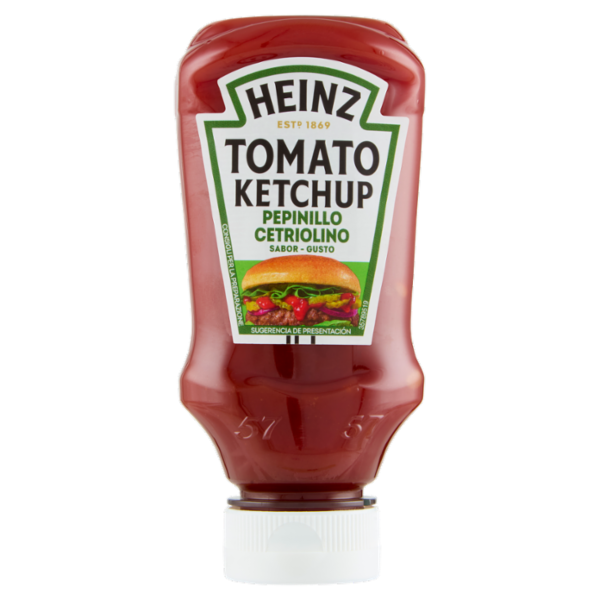 Heinz Tomato Ketchup Pepinillo Cetriolino 250 g