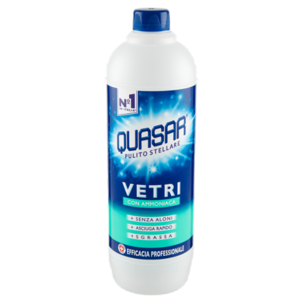 Quasar Vetri con Ammoniaca Ricarica 650 ml