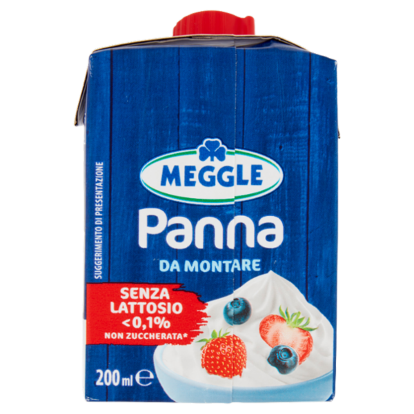Meggle Panna da Montare Senza Lattosio 200 ml