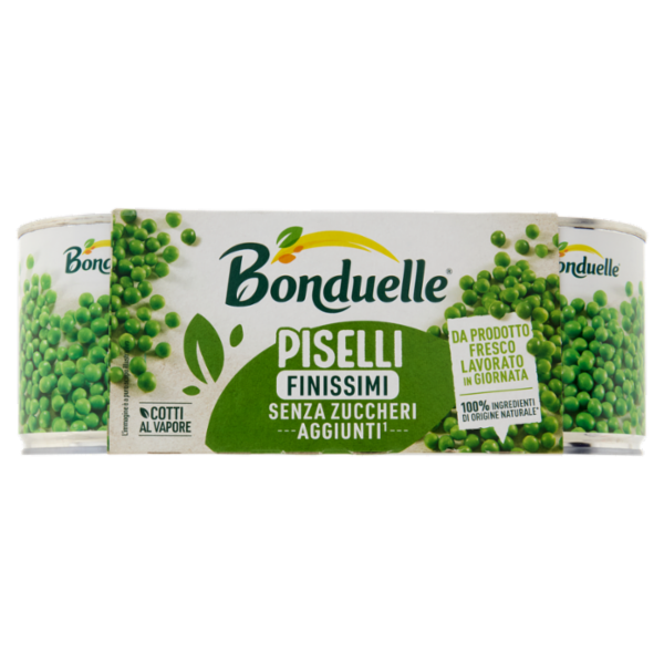 Bonduelle Piselli Finissimi 3 x 160 g