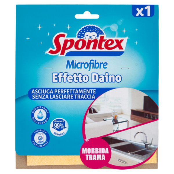 Spontex Microfibre Effetto Daino x1