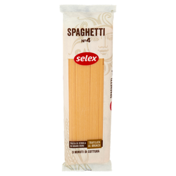 Selex Pasta di Semola Trafilata al Bronzo Spaghetti 500 g
