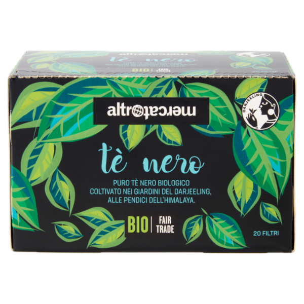 altromercato Bio tè nero 20 Filtri 40 g