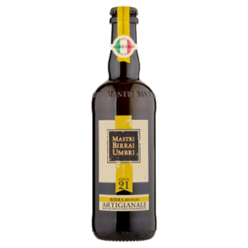 Mastri Birrai Umbri Cotta 21 Birra Bionda Artigianale Non Filtrata Non Pastorizzata 0,5 L