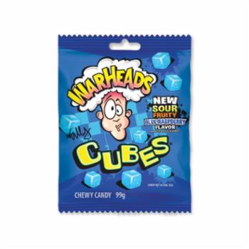 Caramelle Gommose Raspberry Cubes Warheads 99gr