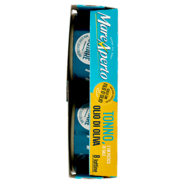 Mare Aperto Tonno con solo un filo d'olio d'oliva 8 x 60 g