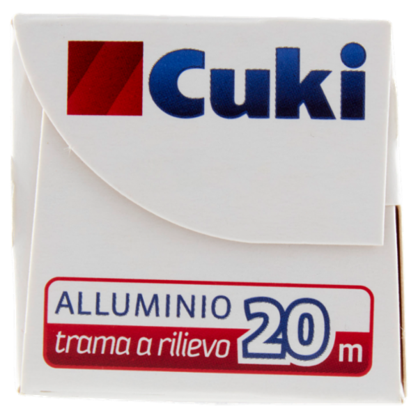 Cuki Alluminio Conserva e Cuoce trama a rilievo 16+4 m = 20 m