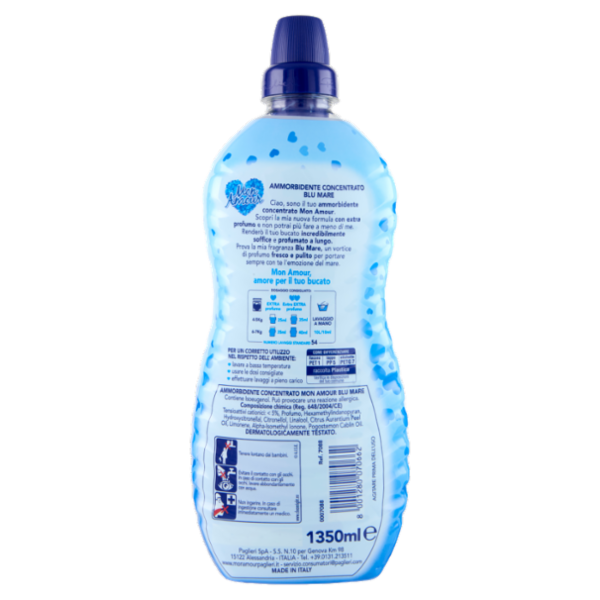 Mon Amour Ammorbidente Concentrato Blu Mare 1350 ml