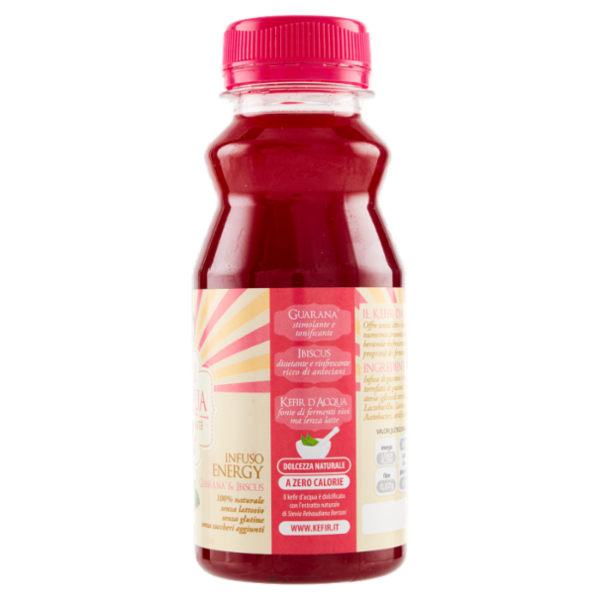 Podere Cittadella Kefir d'Acqua Infuso Energy Guaranà e Ibiscus 250 ml