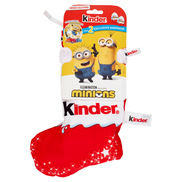 Kinder Calza minions 7 pezzi 232 g