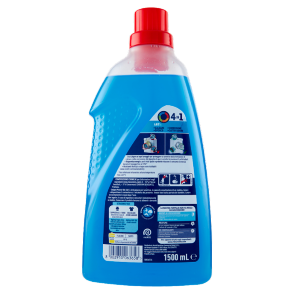 Calgon Power Gel 4in1 Anticalcare lavatrice 1500 ml