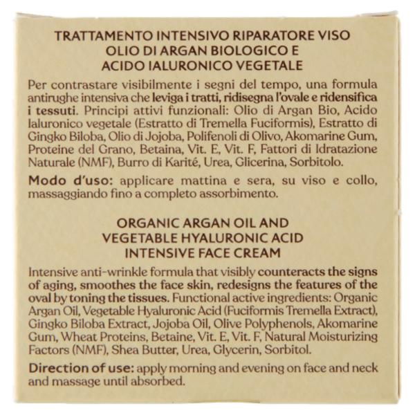 l'Erboristica Trattamento Intensivo Riparatore Viso Antirughe Idratante 50 ml