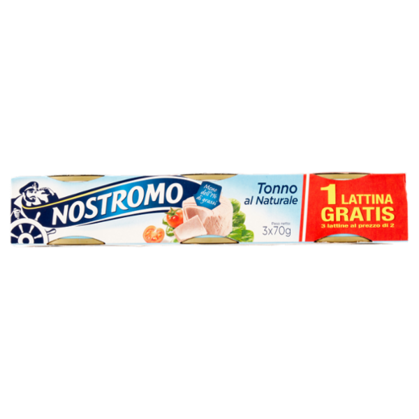 Nostromo Tonno al Naturale 3 x 70 g