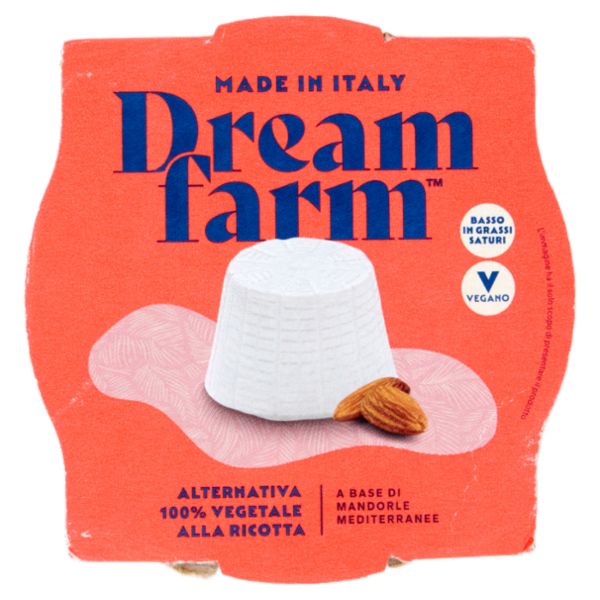 Dreamfarm Alternativa 100% Vegetale alla Ricotta 100 g