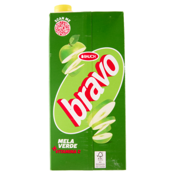 Rauch bravo Mela Verde 2 L