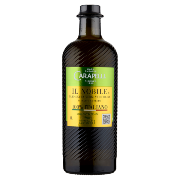 Carapelli il Nobile Olio Extra Vergine di Oliva 100% Italiano 1,00 L