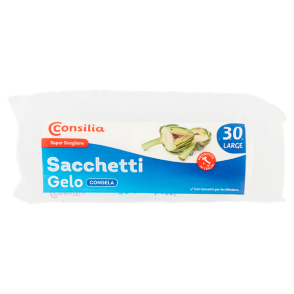 Consilia Saper Scegliere Sacchetti Gelo Large cm 40x50 30 pz